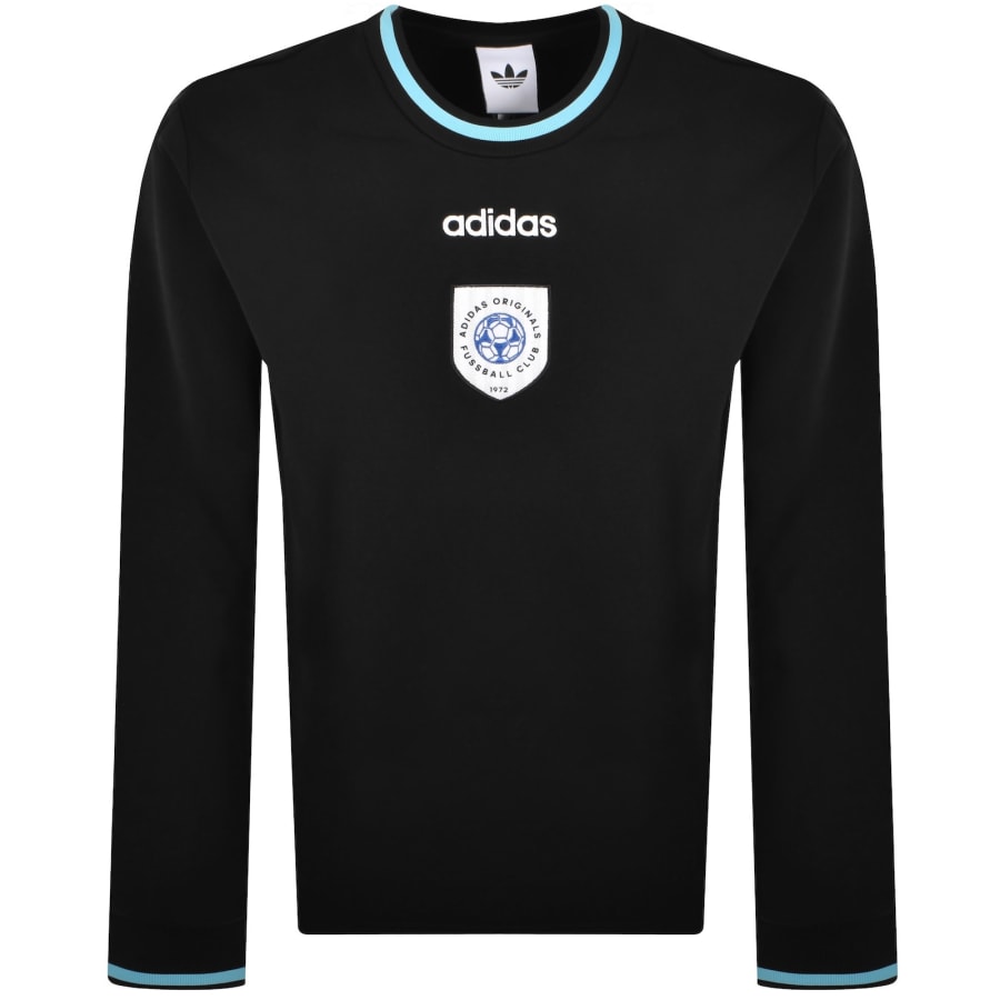 adidas Originals Fussball Club Sweatshirt Black | Mainline Menswear us